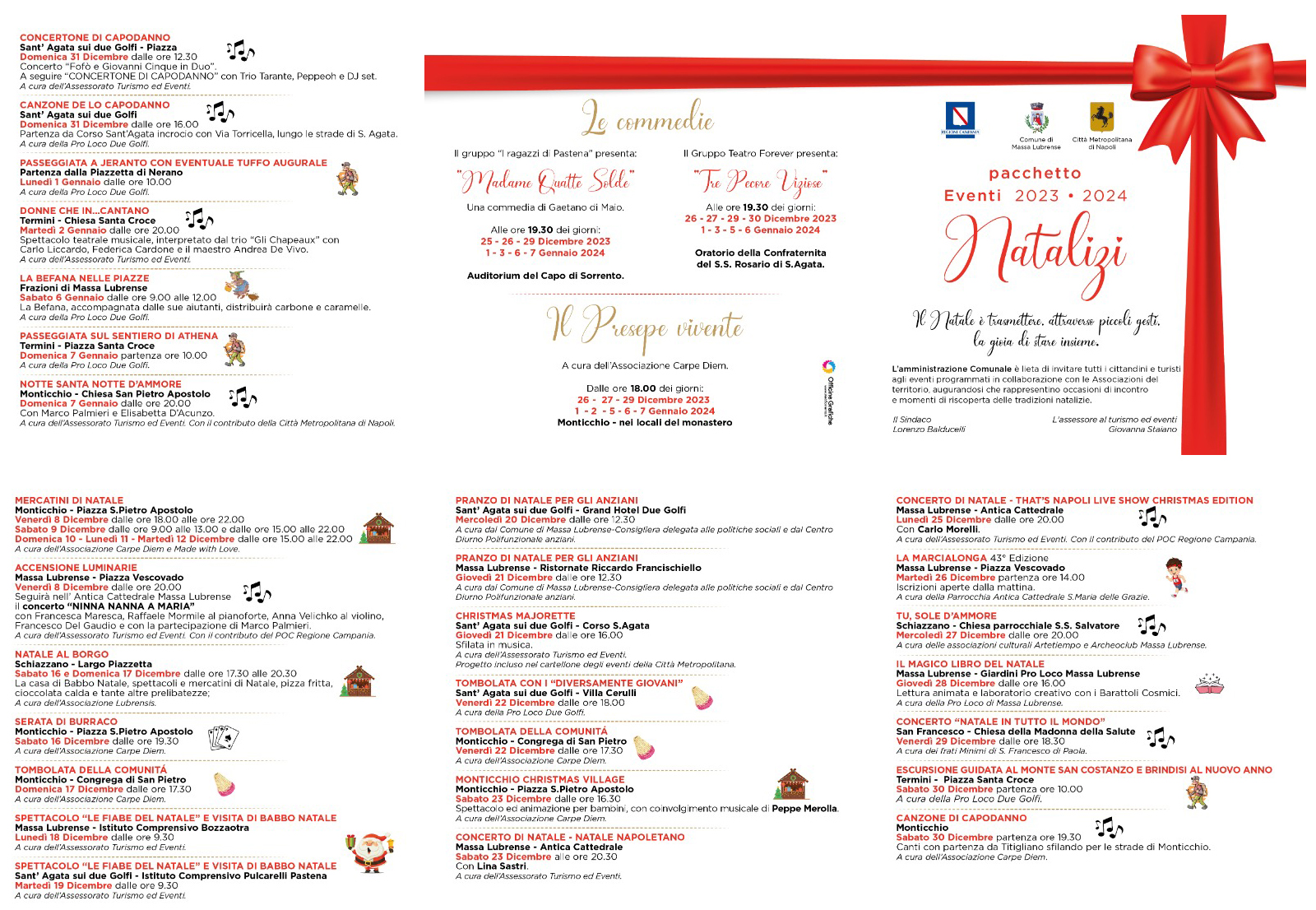 Eventi Natale 2023 A Massa Lubrense About Sorrento