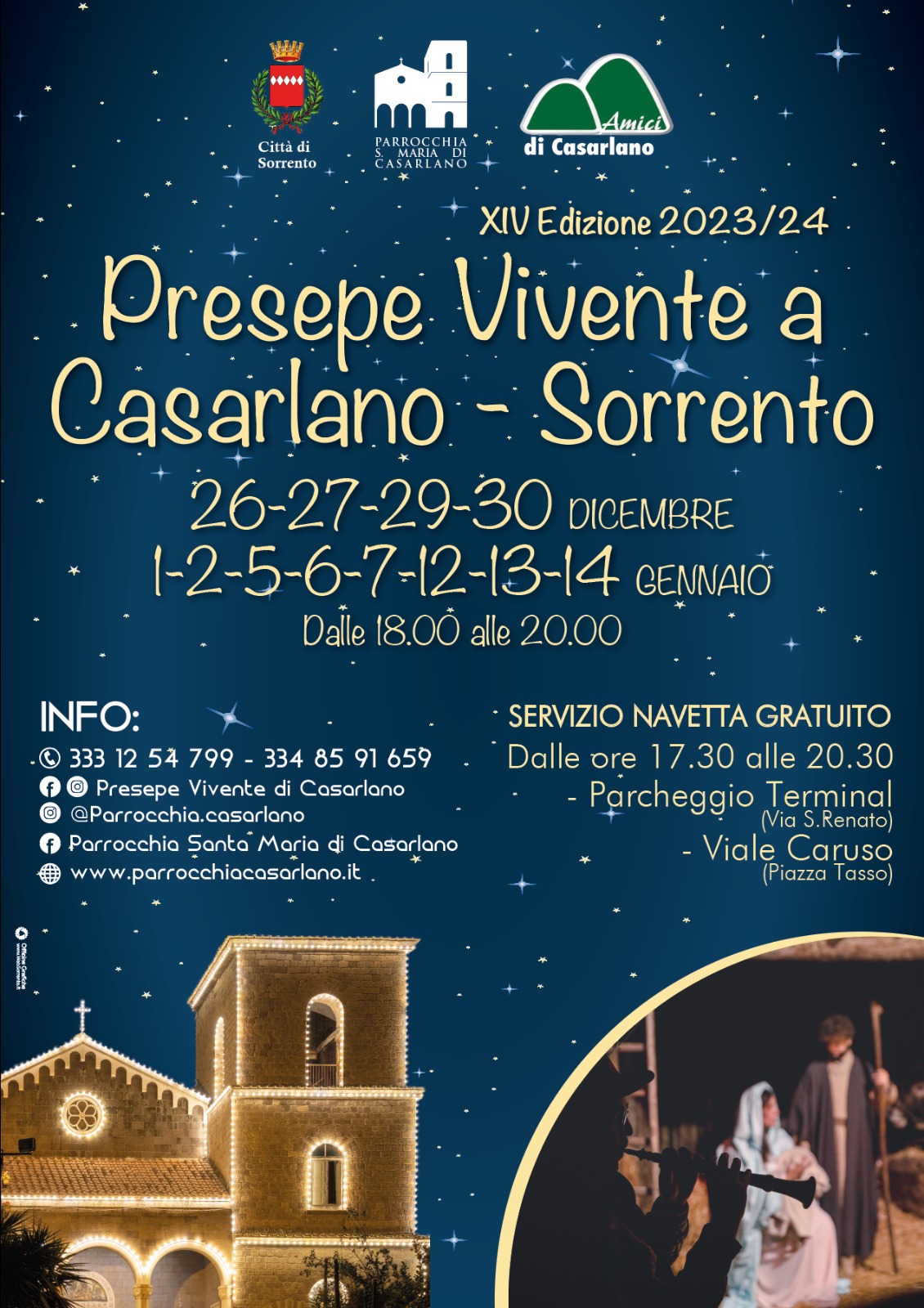 Natale A Sorrento 2023 Presepe Vivente A Casarlano About Sorrento