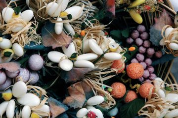 Almonds Confetti Palms Sorrento Easter traditions