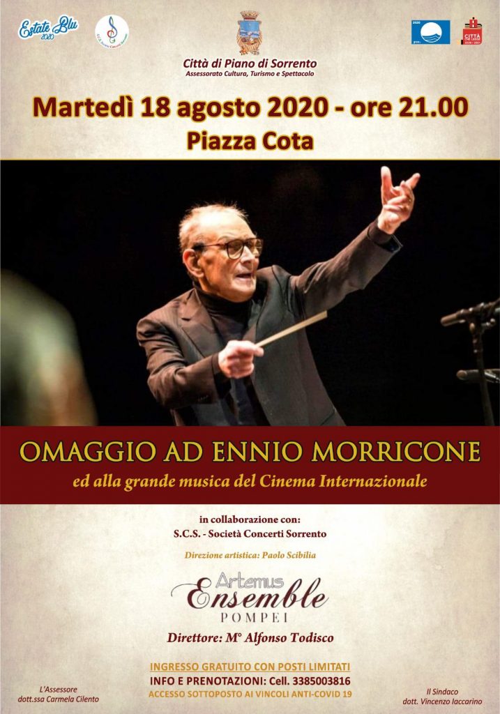 Omaggio ad Ennio Morriconi Piano di Sorrento