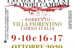 Incontri di vini e di sapori campani a Sorrento 9 10 16 17 ottobre