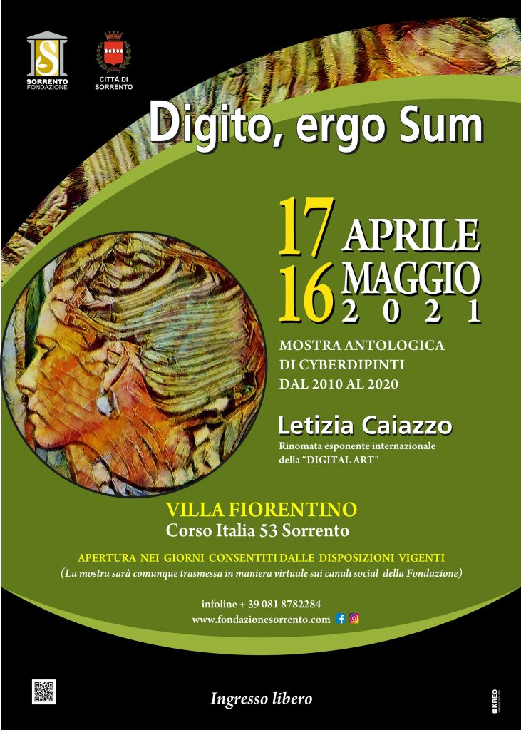Digito, Ergo sum, mostra di Letizia Caiazzo a Sorrento