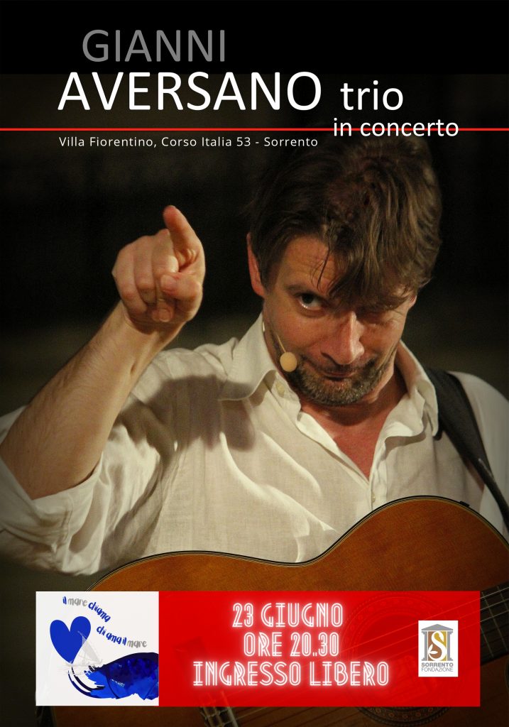 Eventi Estate 2021 Sorrento Concerto Gianni Aversano