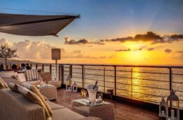 Aperitivo Sorrento Vista Sky Bar Hotel Mediterraneo