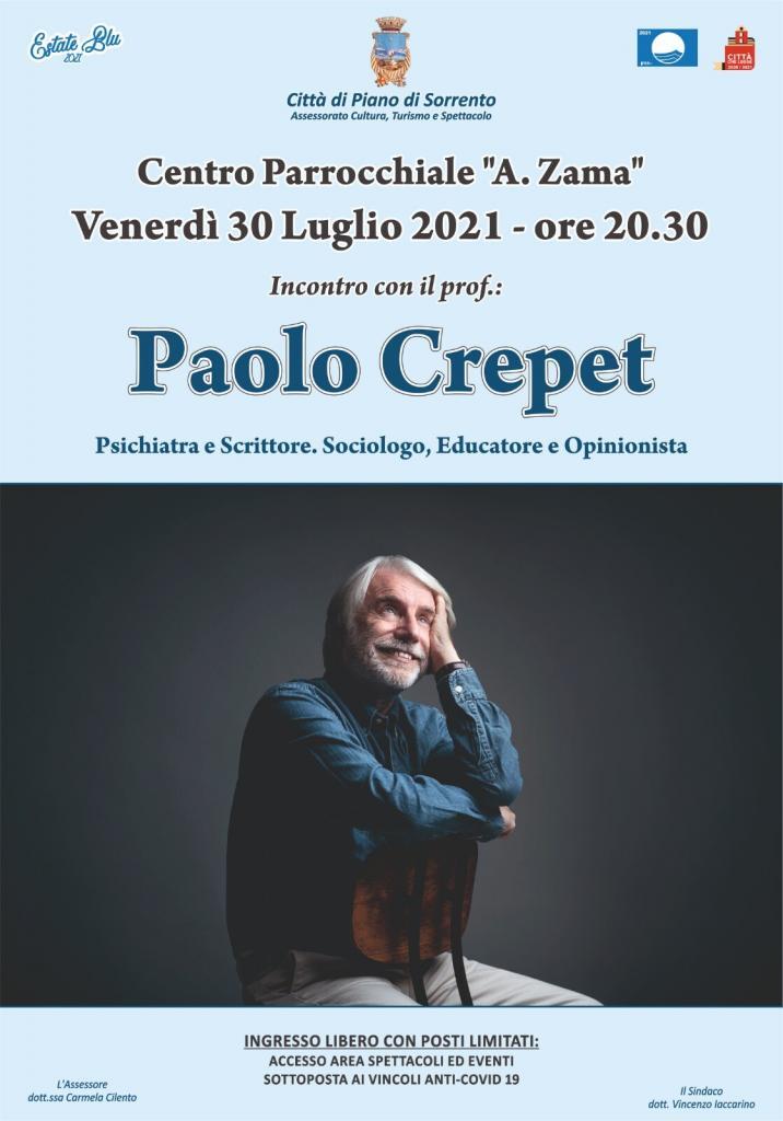 Eventi 30 luglio Piano di Sorrento Paolo Crepet