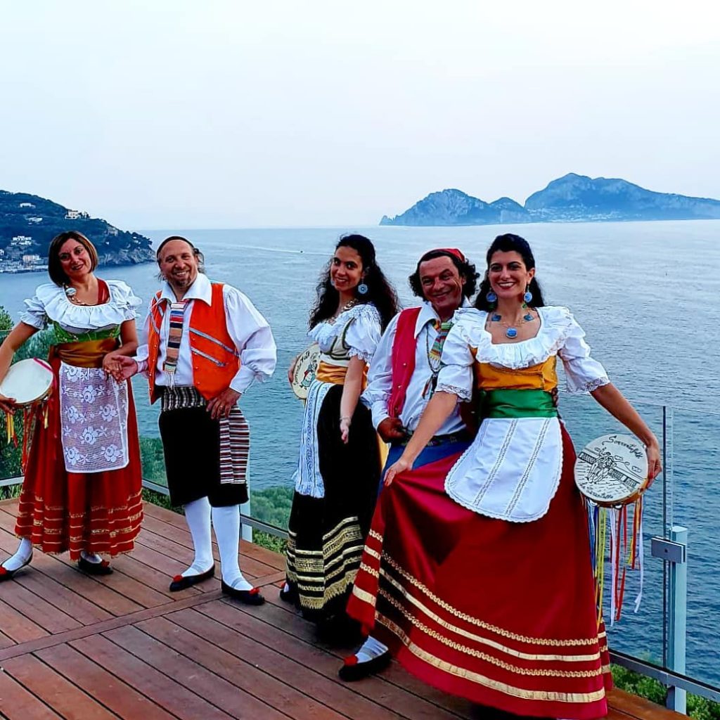 Eventi estate 2021 Sorrento spettacolo di tarantella Sorrento Folk