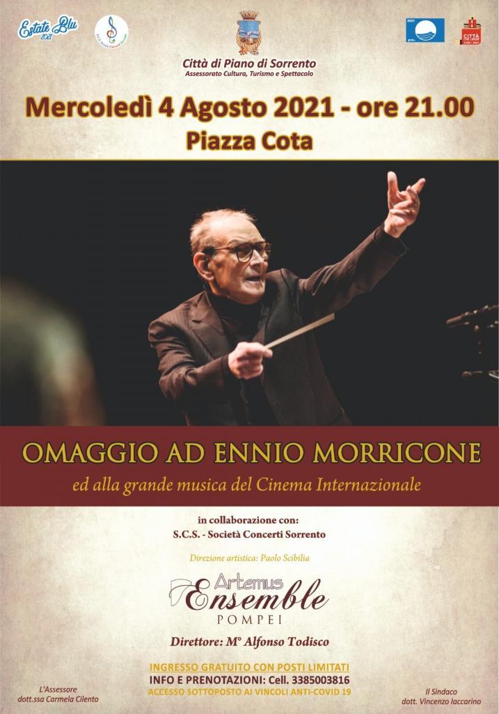 eventi piano di sorrento estate 2021 ennio morricone concerto