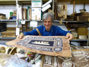 sorrento intarsio legno Pasquale Famiani