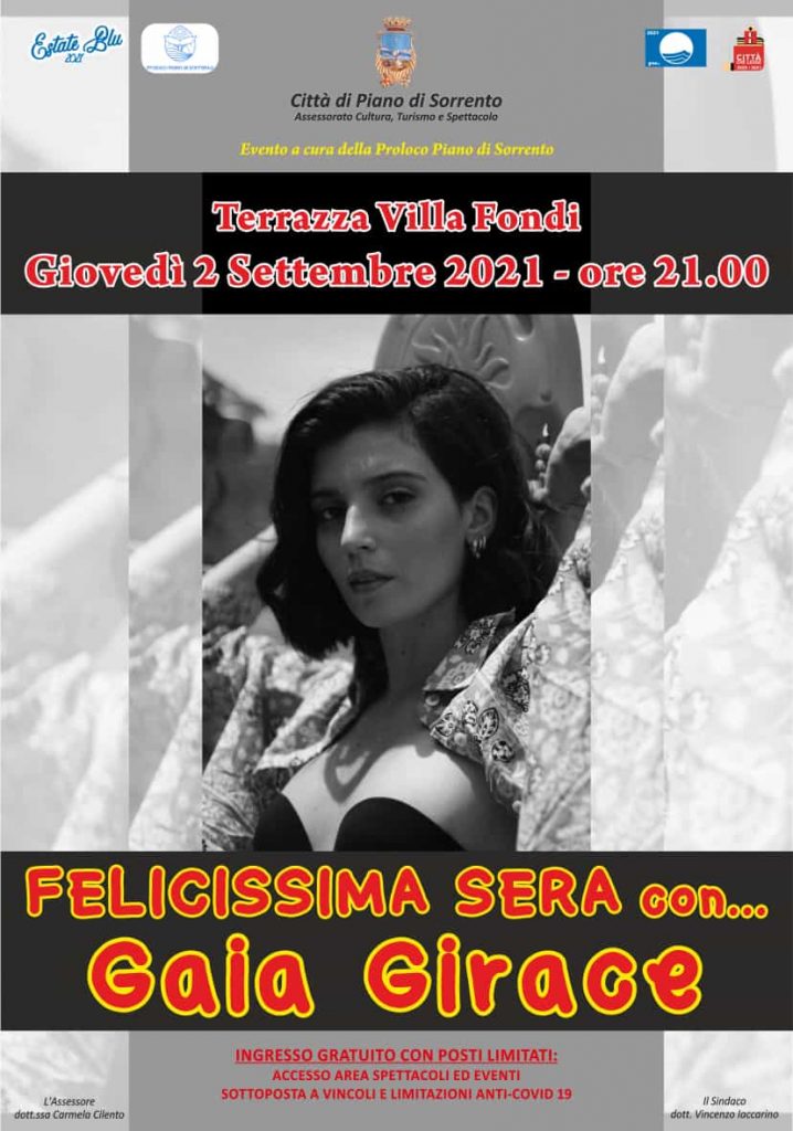 Eventi settembre Piano di Sorrento Gaia Girace