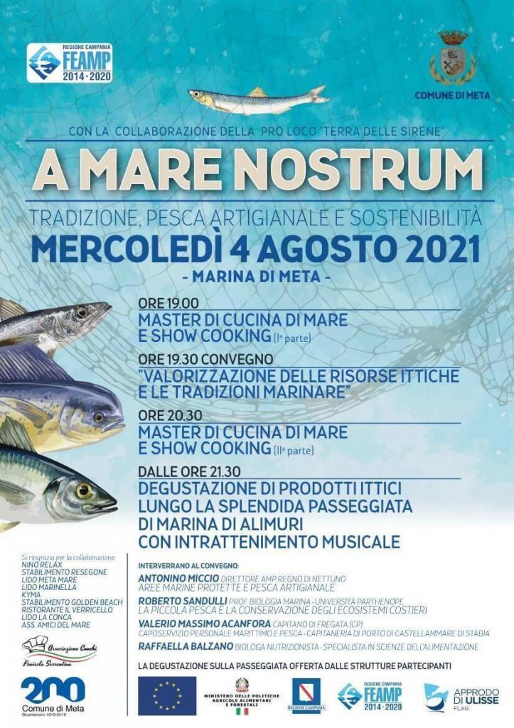eventi agosto meta a mare nostrum 2021