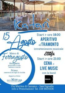 eventi sant'agnello 2021 katarì
