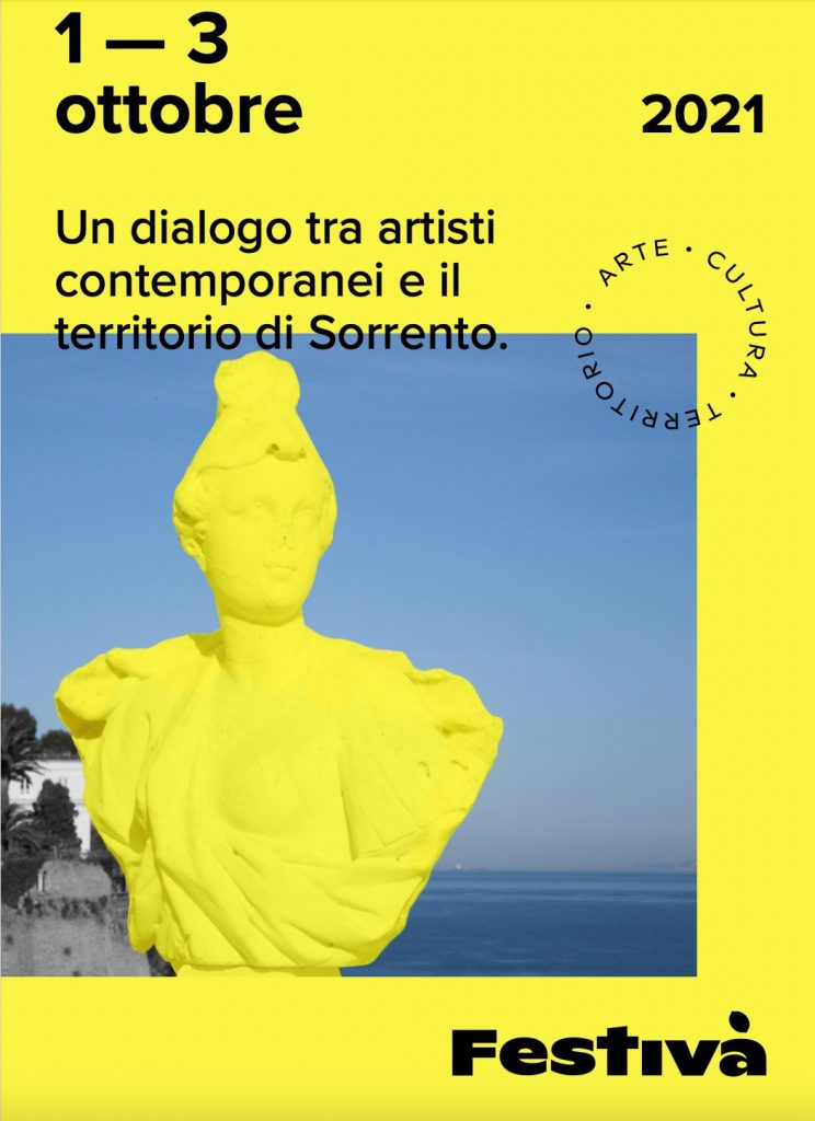 Eventi 1-2-3 ottobre 2021 Sorrento Festivà arte contemporanea