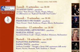 Eventi settembre 2021 Piano di Sorrento I Concerti di Villa Fondi