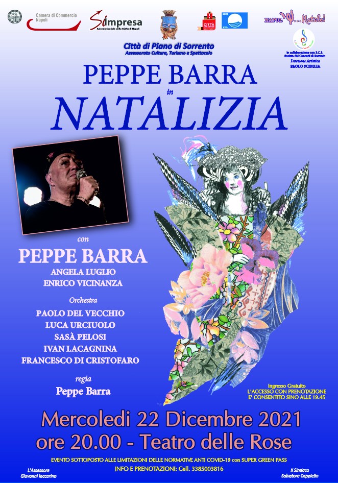Eventi Piano di Sorrento Natale - Spettacolo Peppe Barra