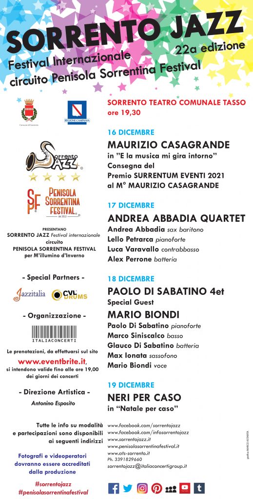 sorrento jazz 2021
