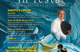 Eventi luglio 2022 Massa LUbrense 26 edizionie Limoni in festa concerto la maschera Gino Rivieccio