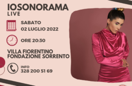 Eventi luglio 2022 Sorrento concerto Iosonorama live