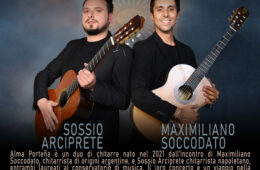 Eventi luglio 2022 Sorrento concerto musica argentina Duo Alma portegna