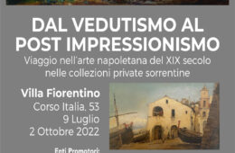eventi estate 2022 sorrento mostra d'arte Dal Vedutismo al Post Impressionismo