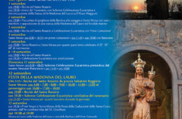 festa madonna del lauro meta 2022
