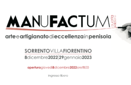manufactum 2022 quarta edizione sorrento villa fiorentino