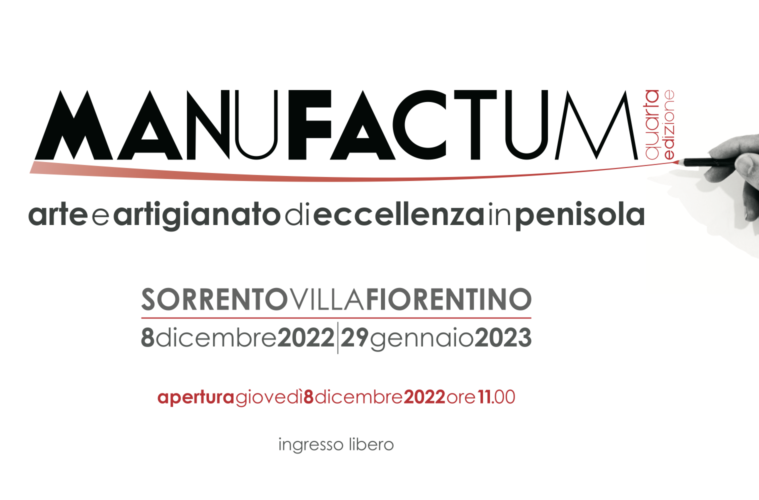 manufactum 2022 quarta edizione sorrento villa fiorentino