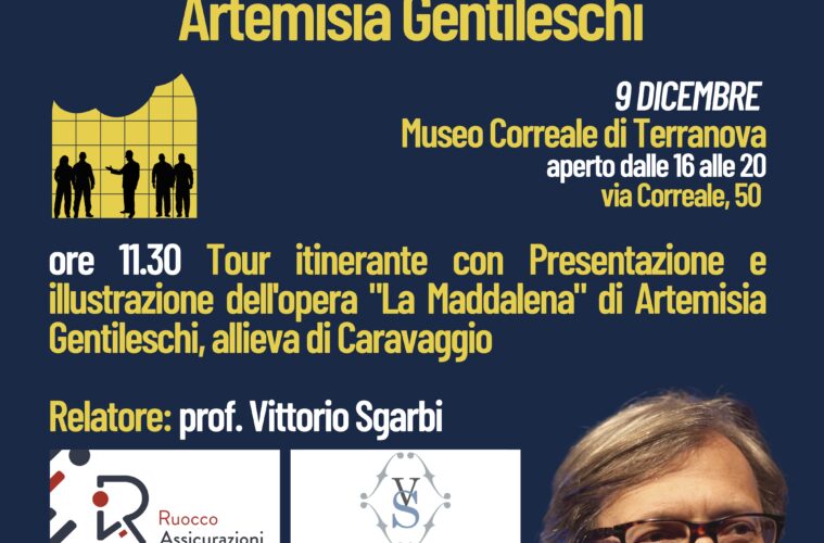 vittorio sgarbi sorrento natale 2022 museo correale artemisia gentileschi