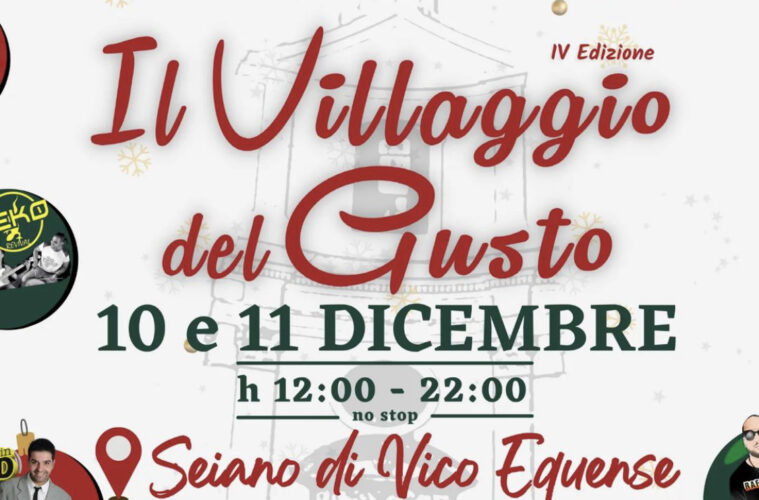 villaggio del gusto seiano 2022 natale about sorrento