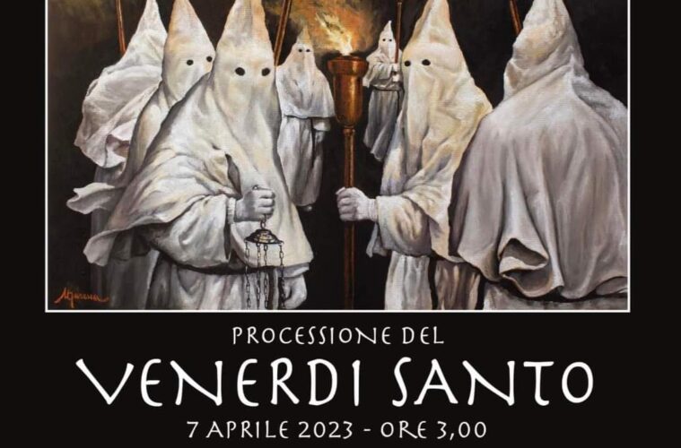 processione bianca sorrento 2023 santa monica