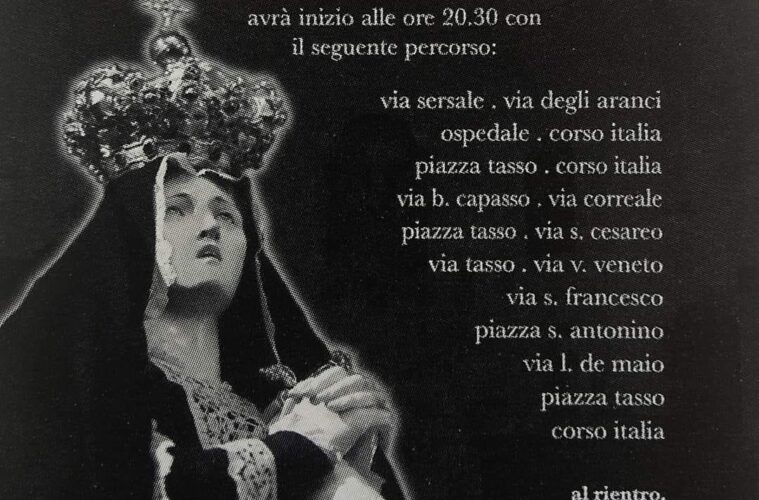 processione nera sorrento 2023 about sorrento