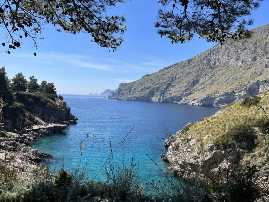 natural beauty ieranto bay sorrento coast