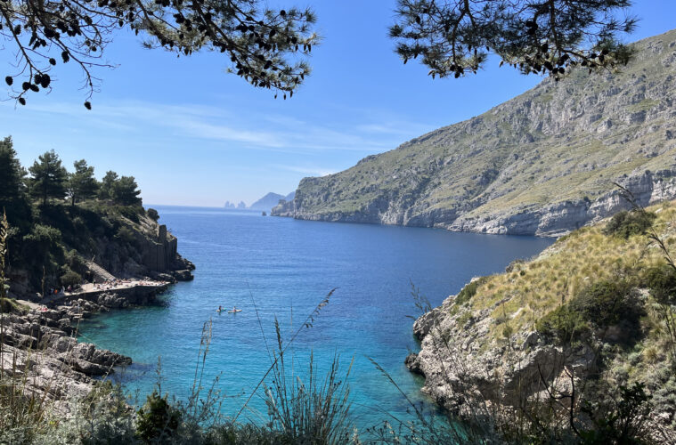 natural beauty ieranto bay sorrento coast