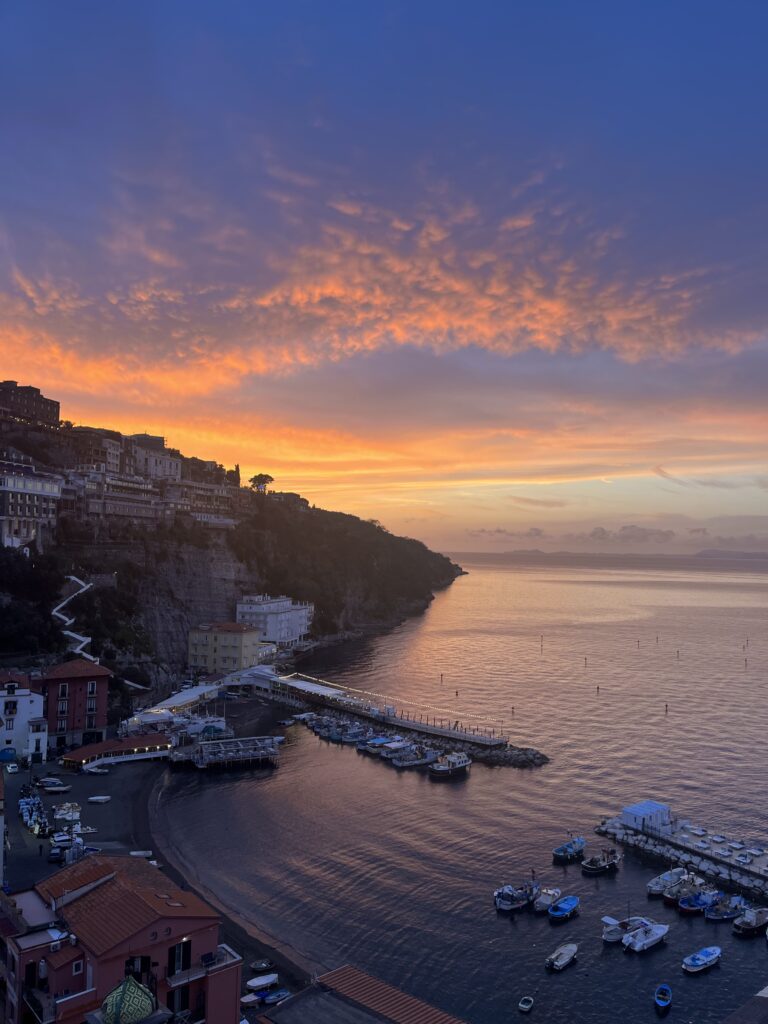 sunset sorrento marina grande about sorrento by gianna smurro