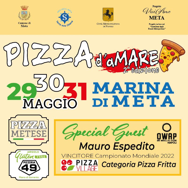 pizza d'amare meta 2023 about sorrento