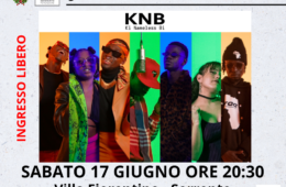 Eventi 17 giugno 2023 Sorrento - Concerto KNB Ki Nameless Bi