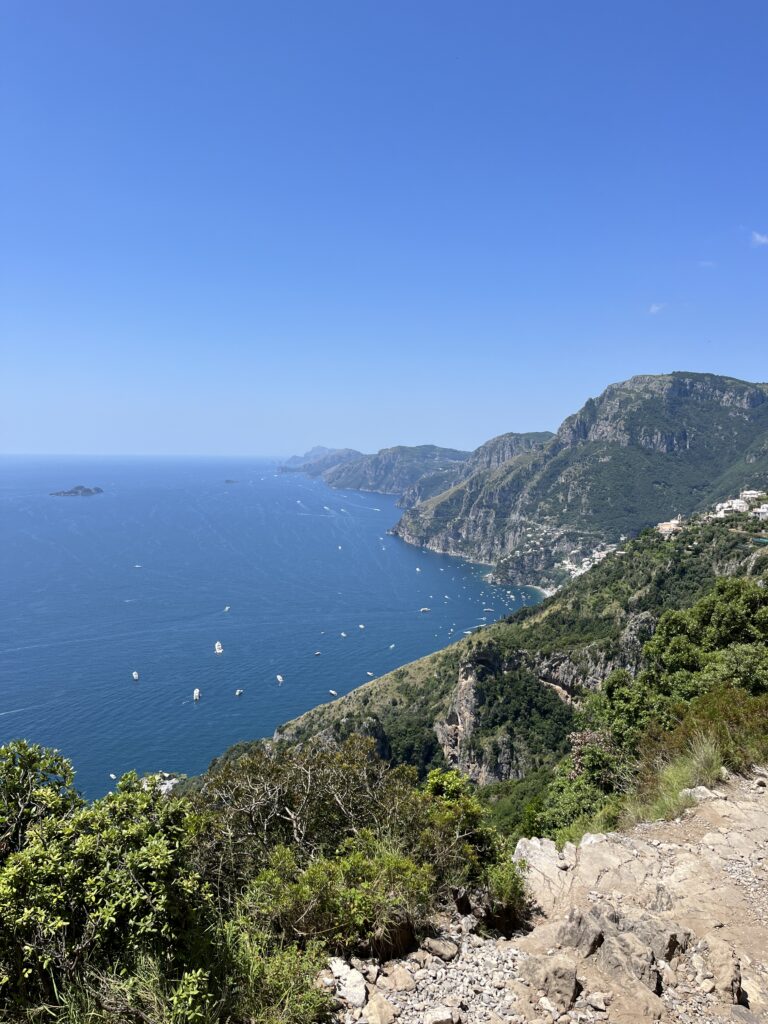 the path of the gods positano, amalfi coast