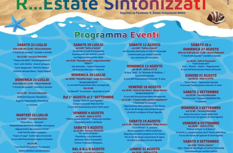 Eventi Luglio 2023 Sant'Agnello - R...Estate sintonizzati