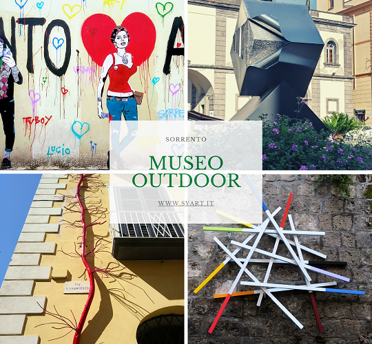 Museo all'aperto Sorrento arte contemporanea