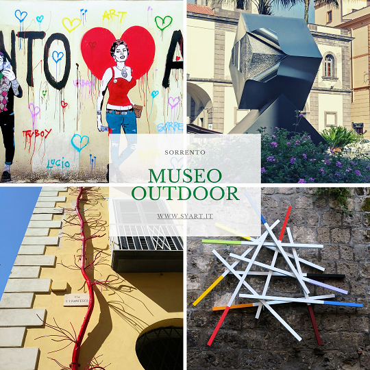 Museo all'aperto Sorrento arte contemporanea