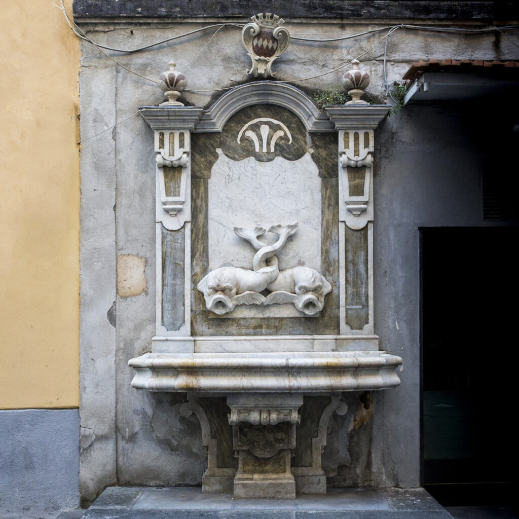 Schizzariello fountain sorrento historical centre