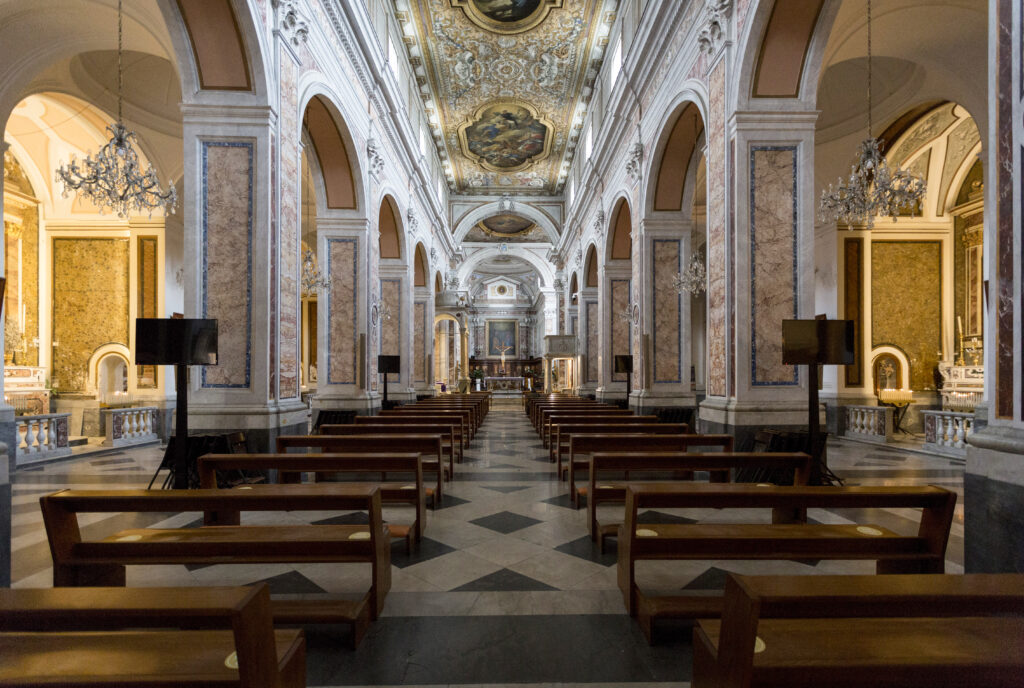 The Sorrento Cathedral interiors