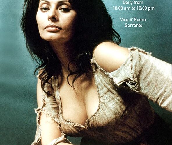 Sorrento Photo Exhibition Sophia Loren Raffaele Celentano 2024 About Sorrento