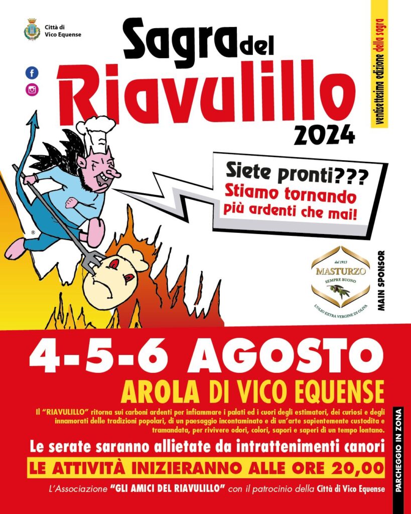 sagra del riavulillo 2024 arola vico equense il programma about sorrento