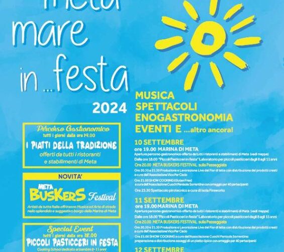 Meta mare in festa 2024 programma about sorrento