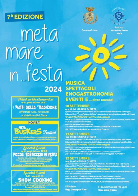 Meta mare in festa 2024 programma about sorrento