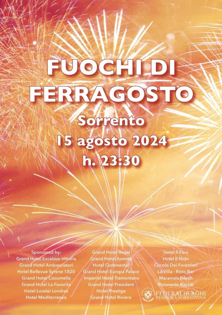Fuochi Ferragosto 2024 Sorrento