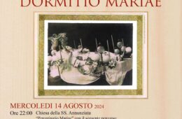 Dormitio Mariae processione madonna morta sorrento 14 agosto 2024 arciconfraternita santa monica programma about sorrento