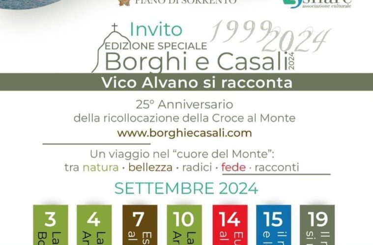 piano di sorrento borghi e casali 2024 vico alvano si racconta programma about sorrento