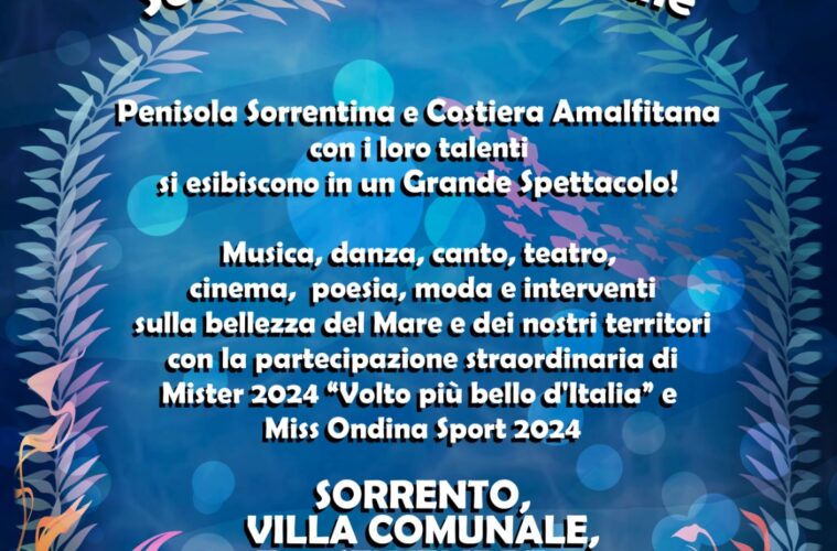 sorrento festa del mare 2024 terza edizione villa comunale about sorrento