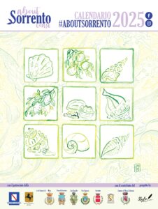 Copertina Calendario About Sorrento 2025 VI Edizione Contest "Il Richiamo delle Sirene"